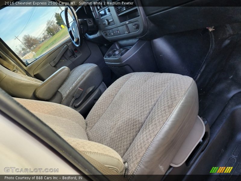 Summit White / Medium Pewter 2016 Chevrolet Express 2500 Cargo WT