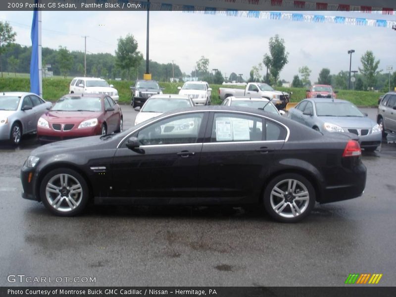 Panther Black / Onyx 2009 Pontiac G8 Sedan