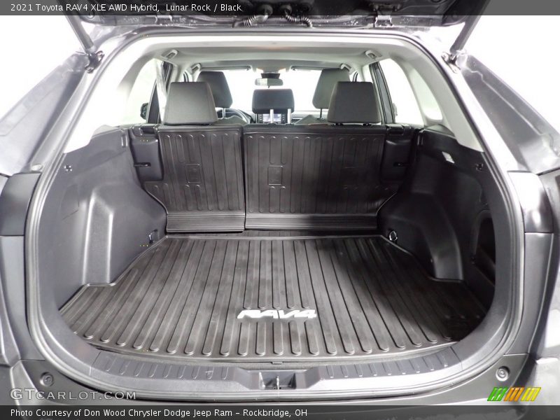 Lunar Rock / Black 2021 Toyota RAV4 XLE AWD Hybrid