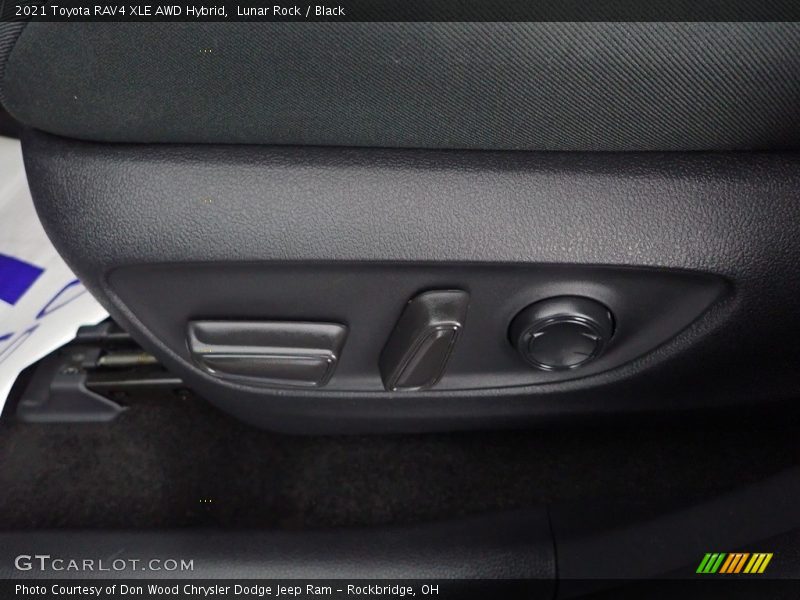Lunar Rock / Black 2021 Toyota RAV4 XLE AWD Hybrid