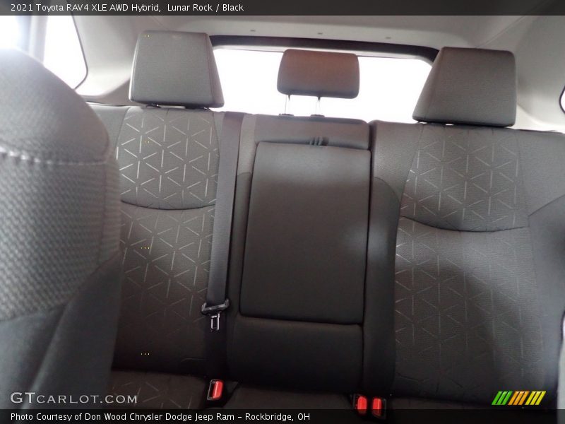 Lunar Rock / Black 2021 Toyota RAV4 XLE AWD Hybrid