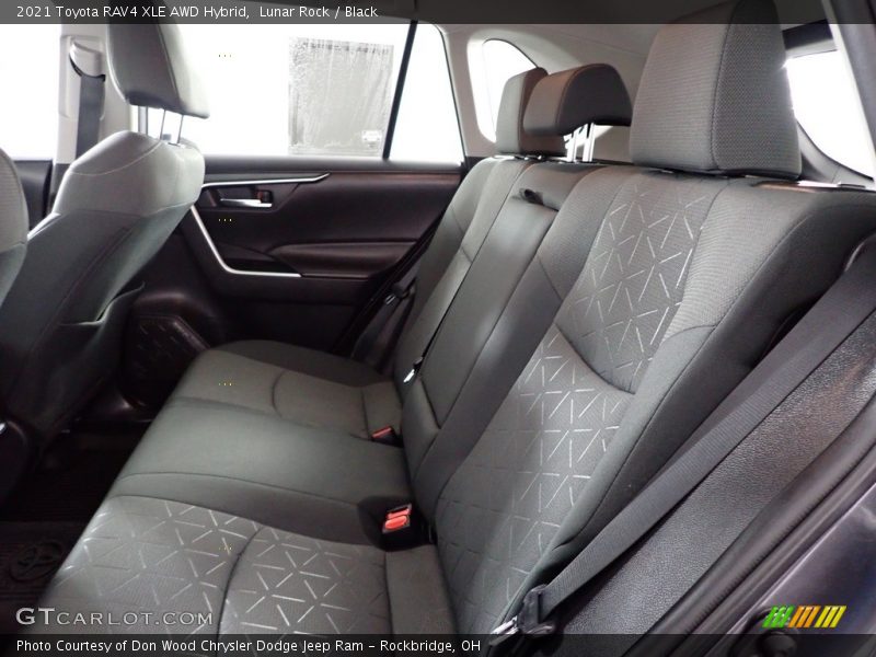 Lunar Rock / Black 2021 Toyota RAV4 XLE AWD Hybrid