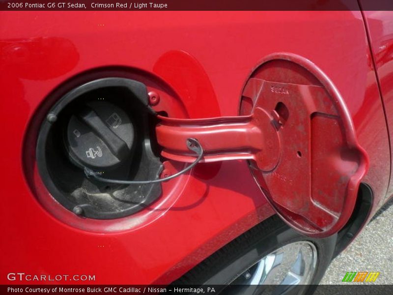 Crimson Red / Light Taupe 2006 Pontiac G6 GT Sedan