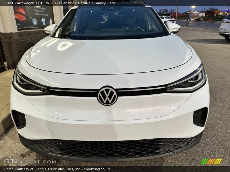 Glacier White Metallic / Galaxy Black 2021 Volkswagen ID.4 Pro S
