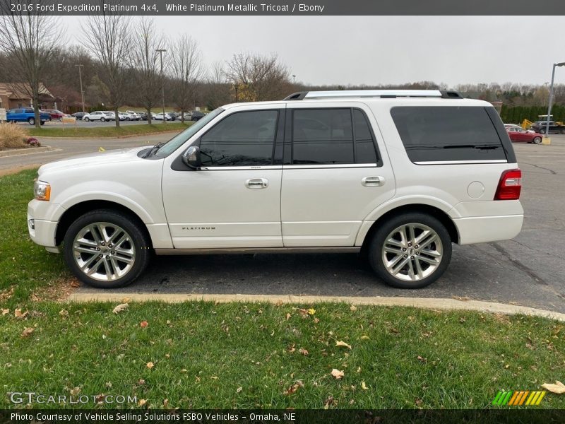 2016 Expedition Platinum 4x4 White Platinum Metallic Tricoat