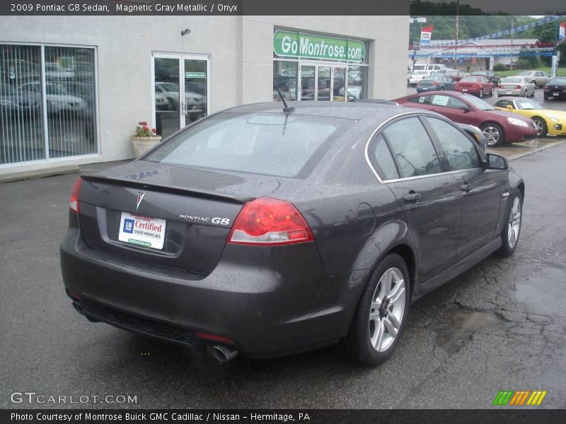 Magnetic Gray Metallic / Onyx 2009 Pontiac G8 Sedan