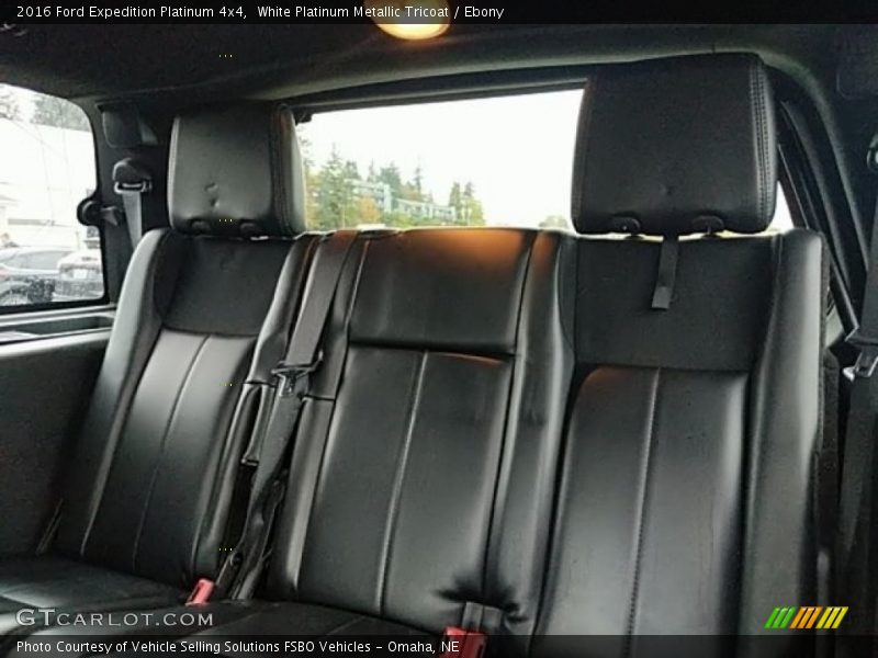 Rear Seat of 2016 Expedition Platinum 4x4