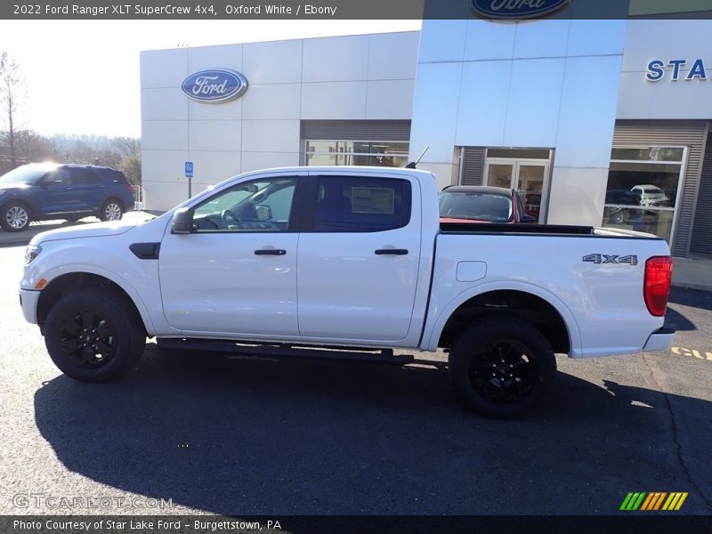 Oxford White / Ebony 2022 Ford Ranger XLT SuperCrew 4x4