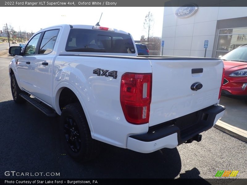 Oxford White / Ebony 2022 Ford Ranger XLT SuperCrew 4x4