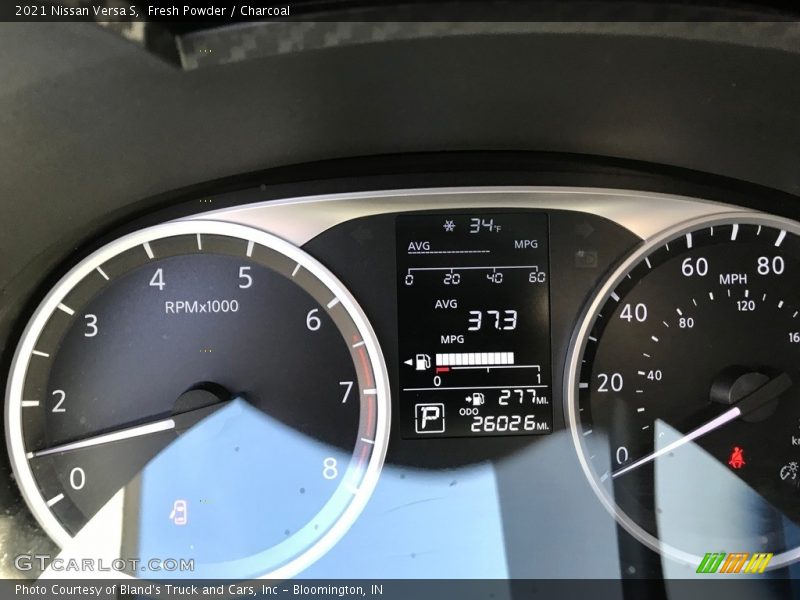 2021 Versa S S Gauges