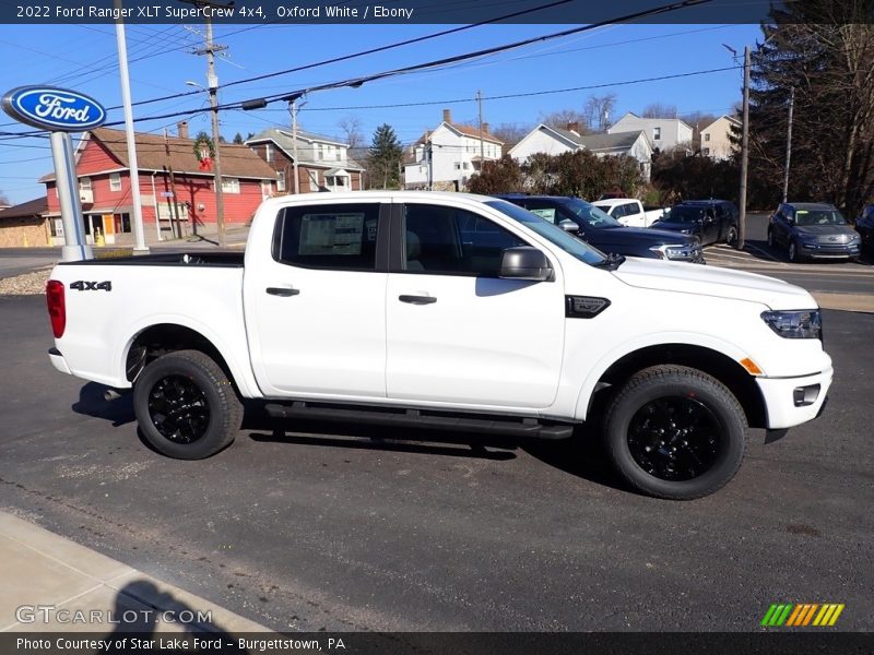 Oxford White / Ebony 2022 Ford Ranger XLT SuperCrew 4x4