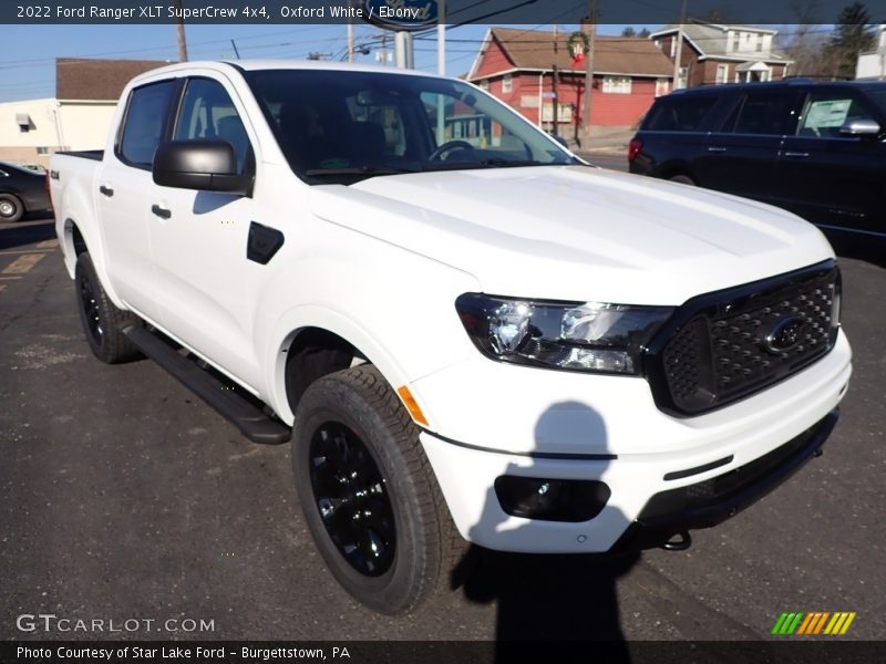 Oxford White / Ebony 2022 Ford Ranger XLT SuperCrew 4x4