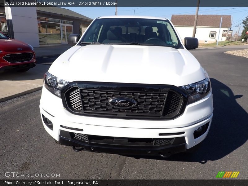 Oxford White / Ebony 2022 Ford Ranger XLT SuperCrew 4x4