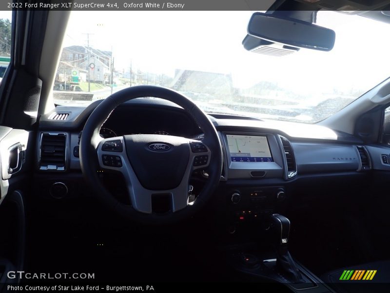 Oxford White / Ebony 2022 Ford Ranger XLT SuperCrew 4x4