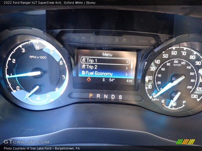 Oxford White / Ebony 2022 Ford Ranger XLT SuperCrew 4x4