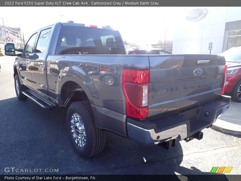 Carbonized Gray / Medium Earth Gray 2022 Ford F250 Super Duty XLT Crew Cab 4x4