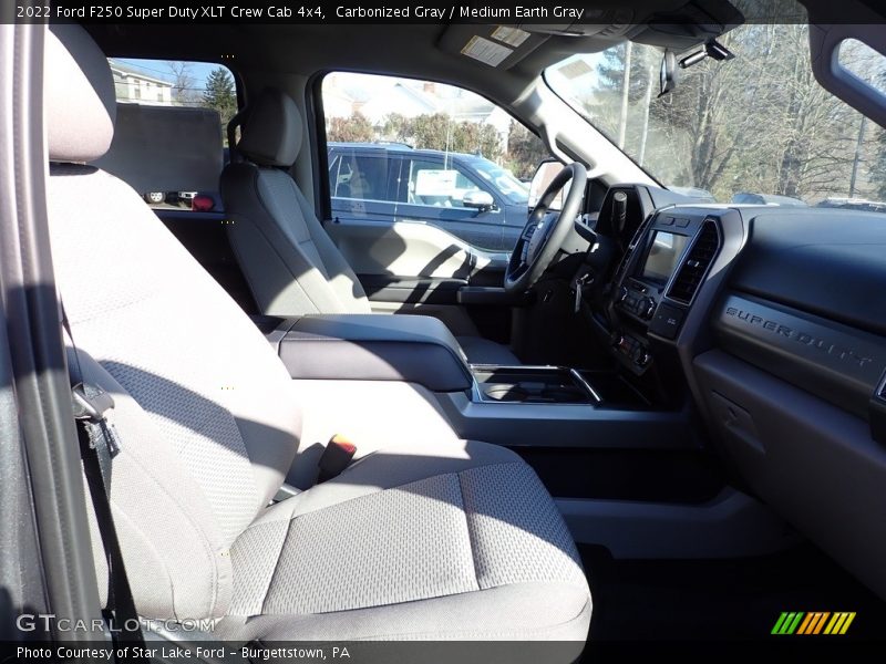 Carbonized Gray / Medium Earth Gray 2022 Ford F250 Super Duty XLT Crew Cab 4x4