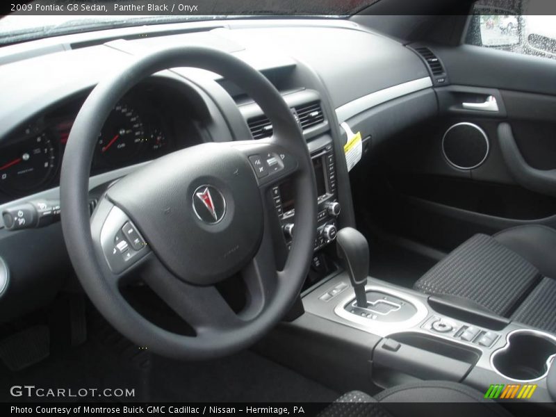 Panther Black / Onyx 2009 Pontiac G8 Sedan