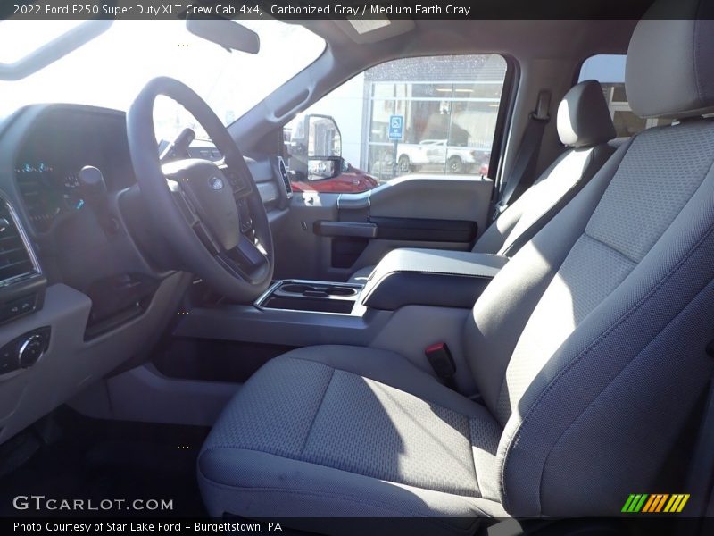 Carbonized Gray / Medium Earth Gray 2022 Ford F250 Super Duty XLT Crew Cab 4x4