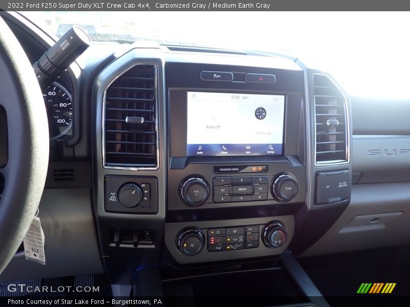 Carbonized Gray / Medium Earth Gray 2022 Ford F250 Super Duty XLT Crew Cab 4x4