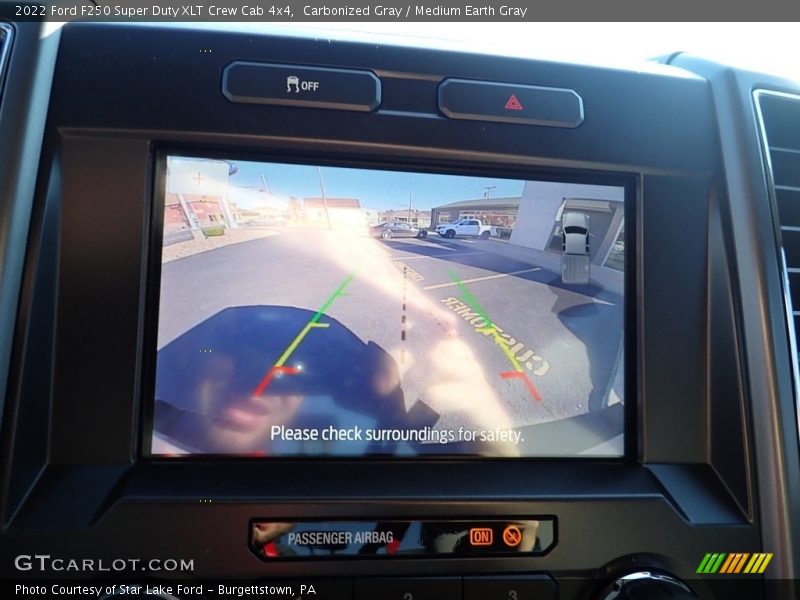 Carbonized Gray / Medium Earth Gray 2022 Ford F250 Super Duty XLT Crew Cab 4x4