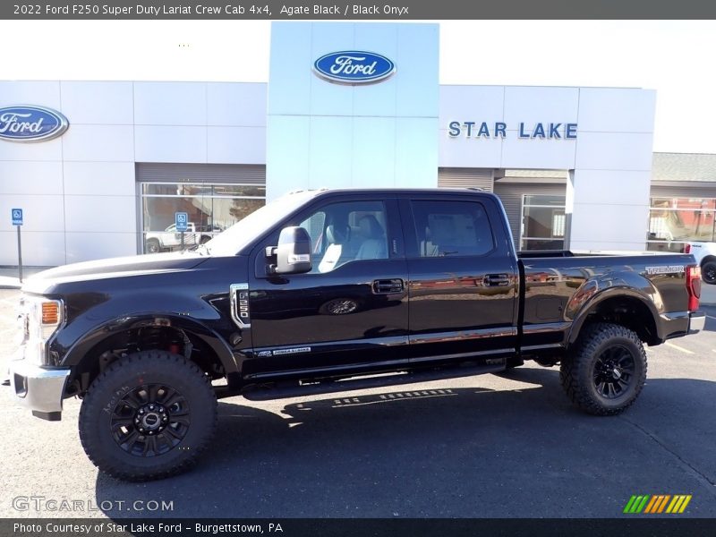 Agate Black / Black Onyx 2022 Ford F250 Super Duty Lariat Crew Cab 4x4