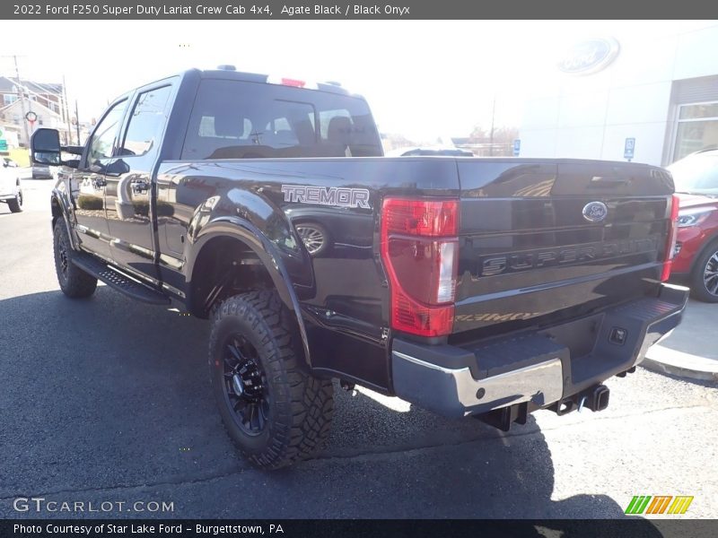 Agate Black / Black Onyx 2022 Ford F250 Super Duty Lariat Crew Cab 4x4