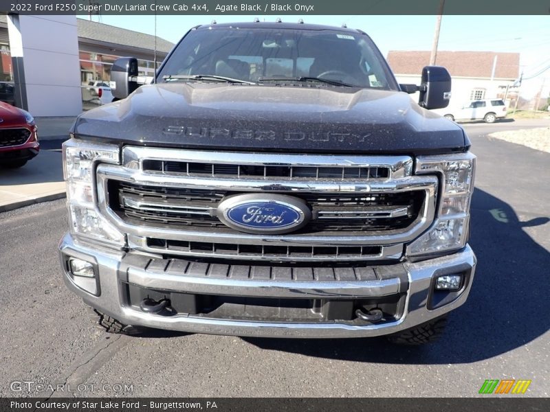 Agate Black / Black Onyx 2022 Ford F250 Super Duty Lariat Crew Cab 4x4