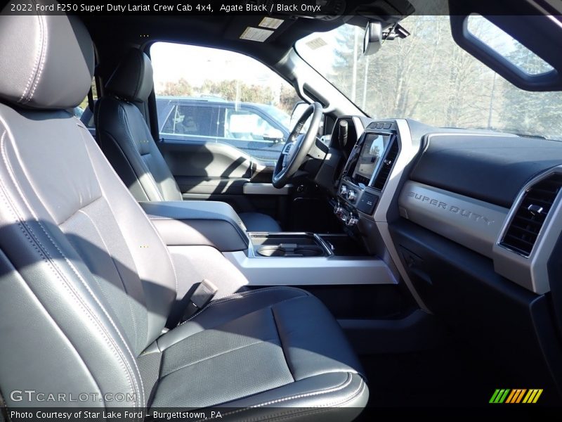 Agate Black / Black Onyx 2022 Ford F250 Super Duty Lariat Crew Cab 4x4