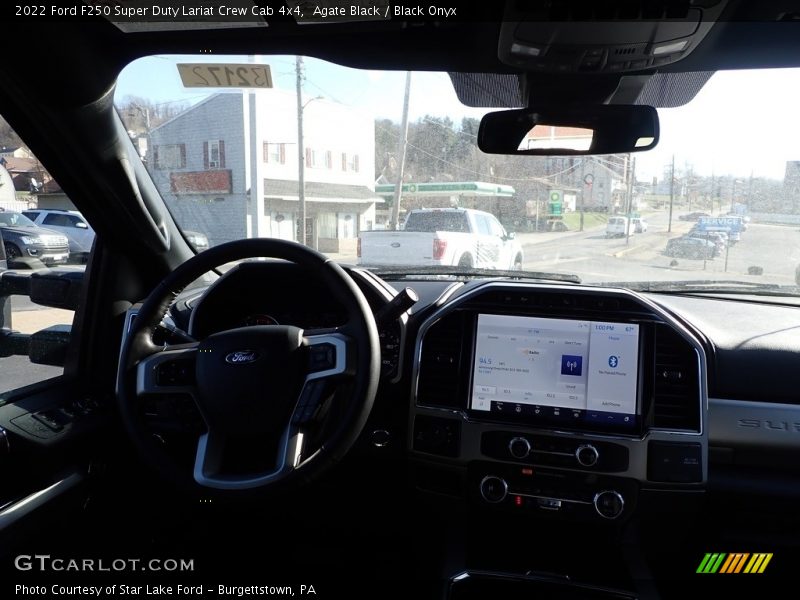 Agate Black / Black Onyx 2022 Ford F250 Super Duty Lariat Crew Cab 4x4