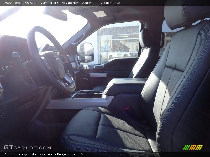 Agate Black / Black Onyx 2022 Ford F250 Super Duty Lariat Crew Cab 4x4