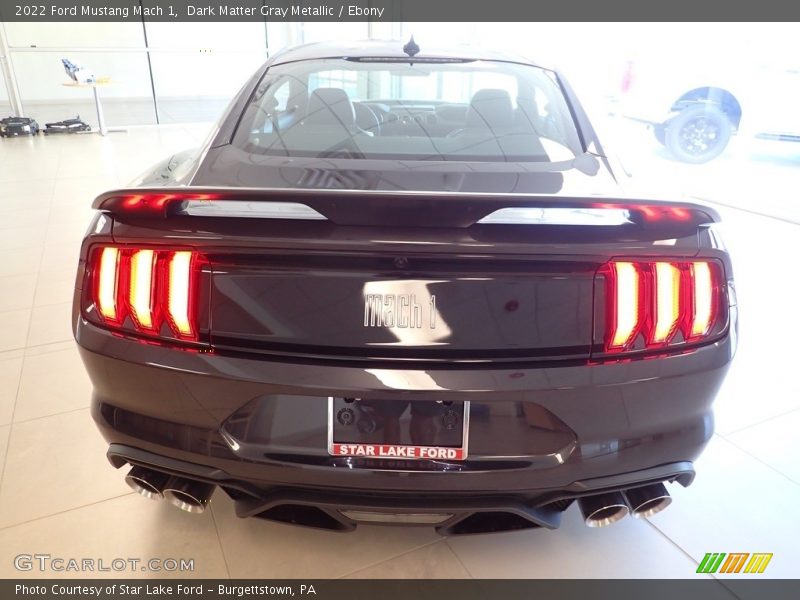 Dark Matter Gray Metallic / Ebony 2022 Ford Mustang Mach 1