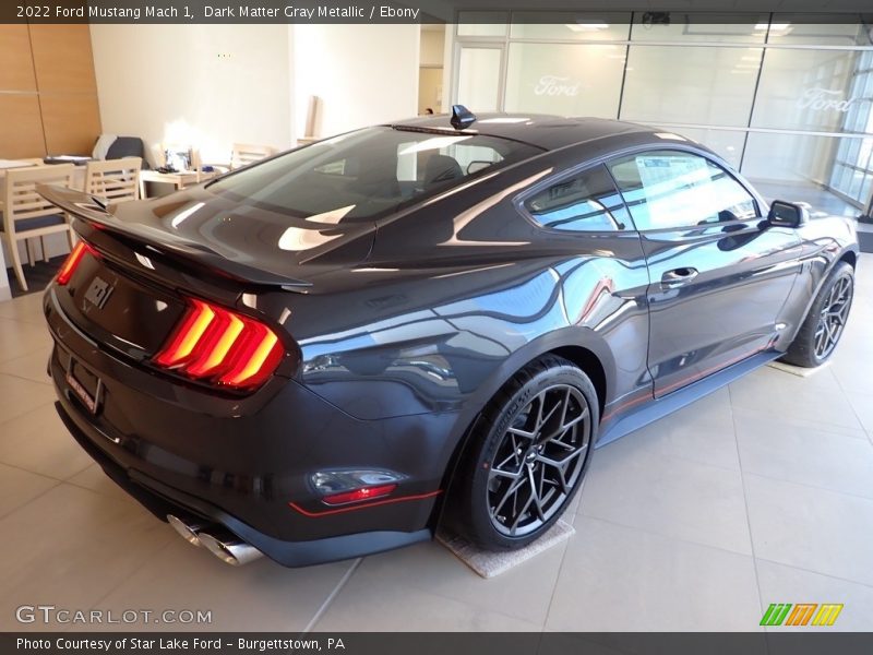  2022 Mustang Mach 1 Dark Matter Gray Metallic