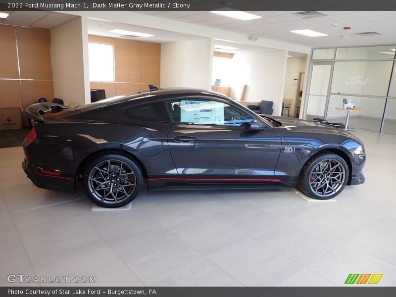 Dark Matter Gray Metallic / Ebony 2022 Ford Mustang Mach 1