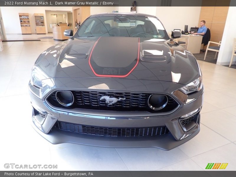 Dark Matter Gray Metallic / Ebony 2022 Ford Mustang Mach 1