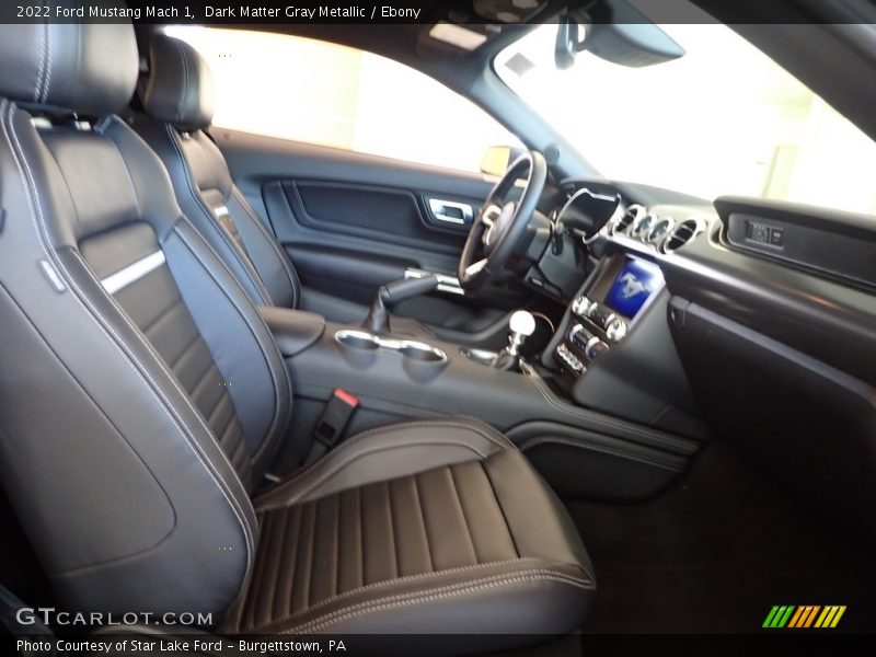 Front Seat of 2022 Mustang Mach 1