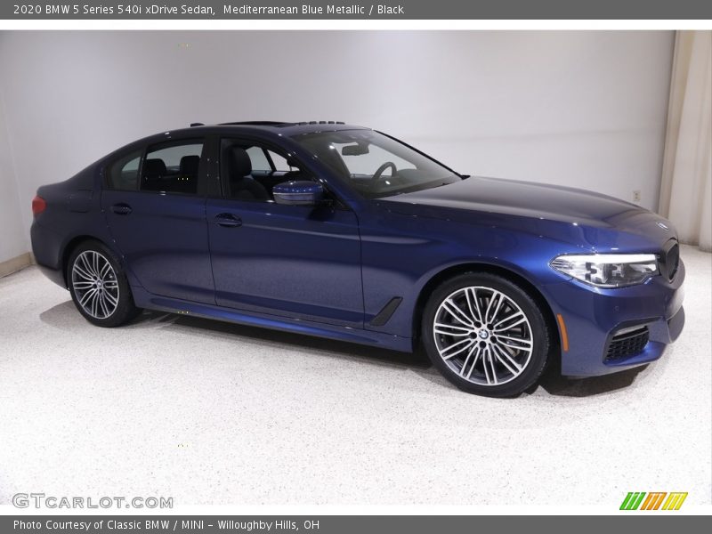  2020 5 Series 540i xDrive Sedan Mediterranean Blue Metallic