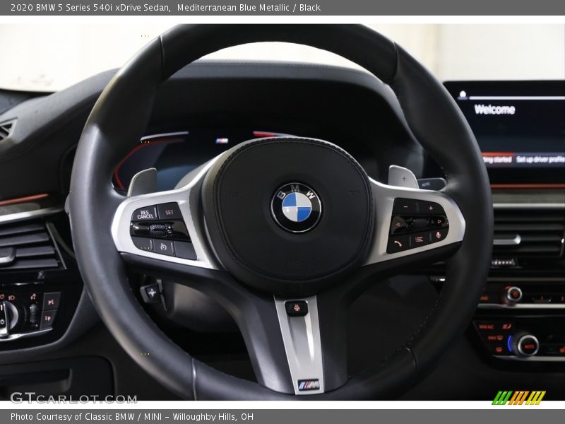  2020 5 Series 540i xDrive Sedan Steering Wheel