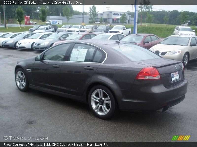 Magnetic Gray Metallic / Onyx 2009 Pontiac G8 Sedan