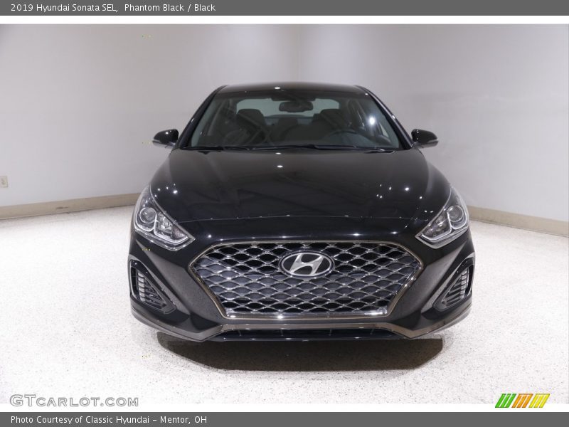 Phantom Black / Black 2019 Hyundai Sonata SEL