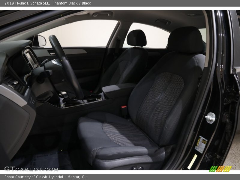 Phantom Black / Black 2019 Hyundai Sonata SEL