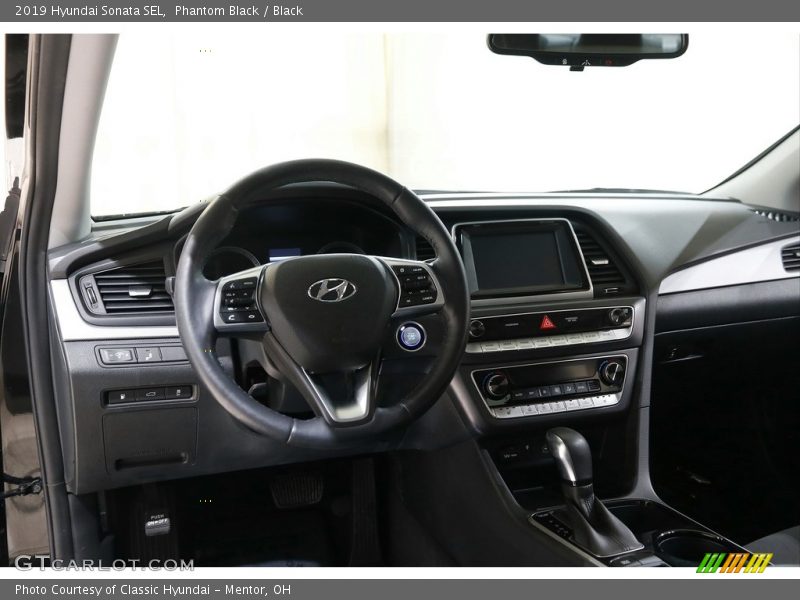 Phantom Black / Black 2019 Hyundai Sonata SEL