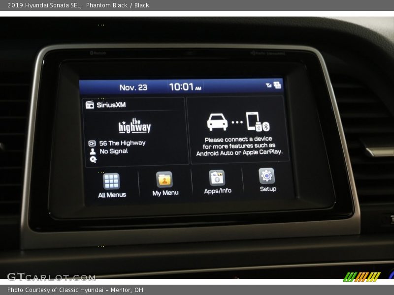 Phantom Black / Black 2019 Hyundai Sonata SEL