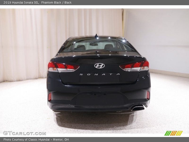 Phantom Black / Black 2019 Hyundai Sonata SEL