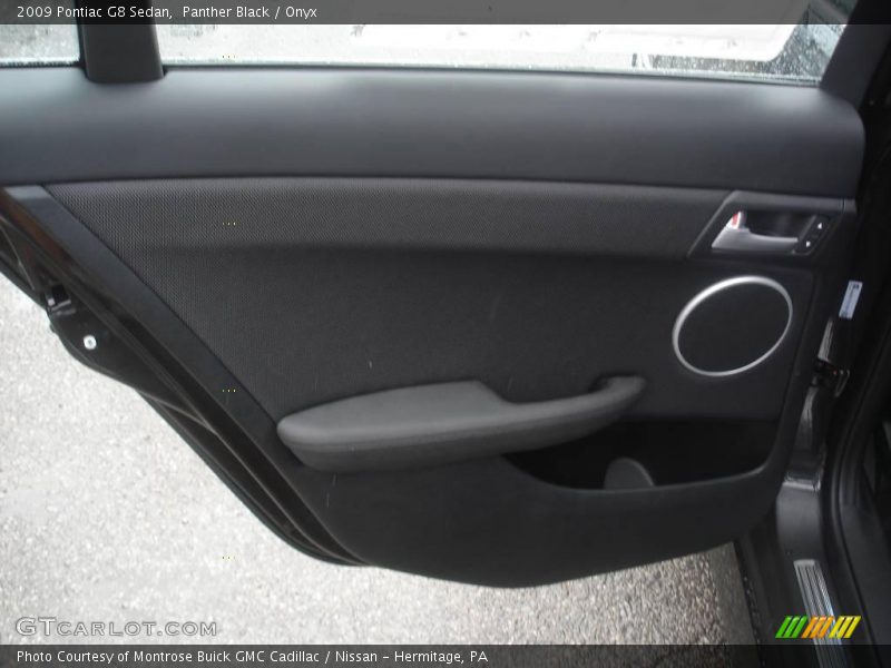 Panther Black / Onyx 2009 Pontiac G8 Sedan