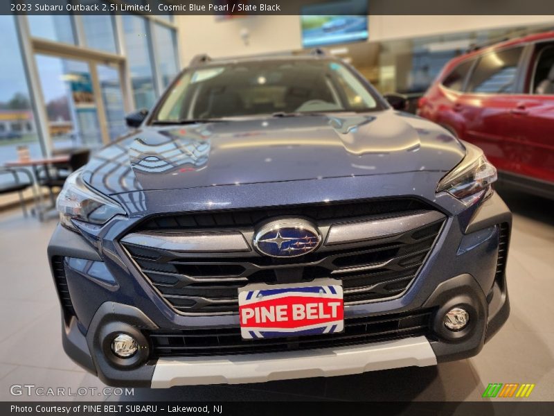Cosmic Blue Pearl / Slate Black 2023 Subaru Outback 2.5i Limited