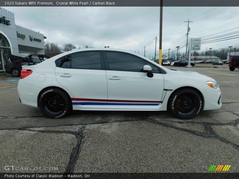 Crystal White Pearl / Carbon Black 2020 Subaru WRX Premium