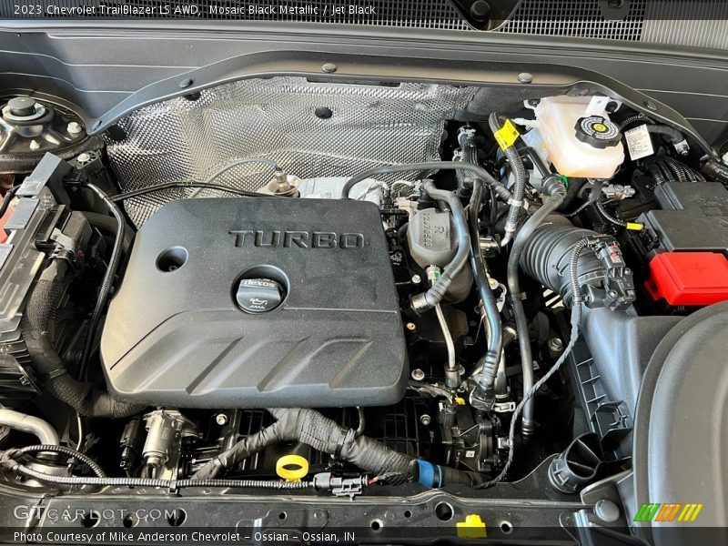 Mosaic Black Metallic / Jet Black 2023 Chevrolet TrailBlazer LS AWD