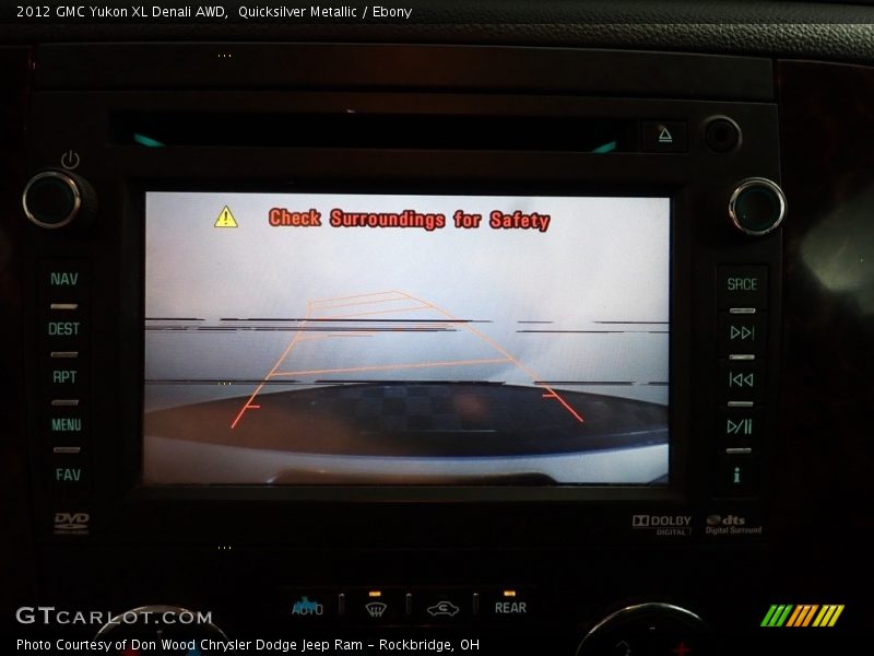 Quicksilver Metallic / Ebony 2012 GMC Yukon XL Denali AWD