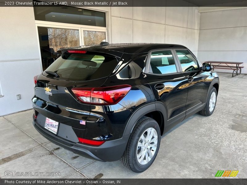 Mosaic Black Metallic / Jet Black 2023 Chevrolet TrailBlazer LS AWD